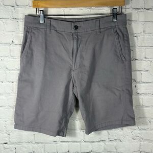 Joes Jeans The Trouser Short size 31 Khaki Chino Stretch Shorts Gray